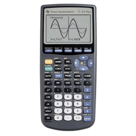 Texas Instruments Texas Instruments 038117 Ti-83 Plus Graphing Calculator 38117